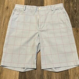 Footjoy Light Blue Golf Shorts 34 EUC